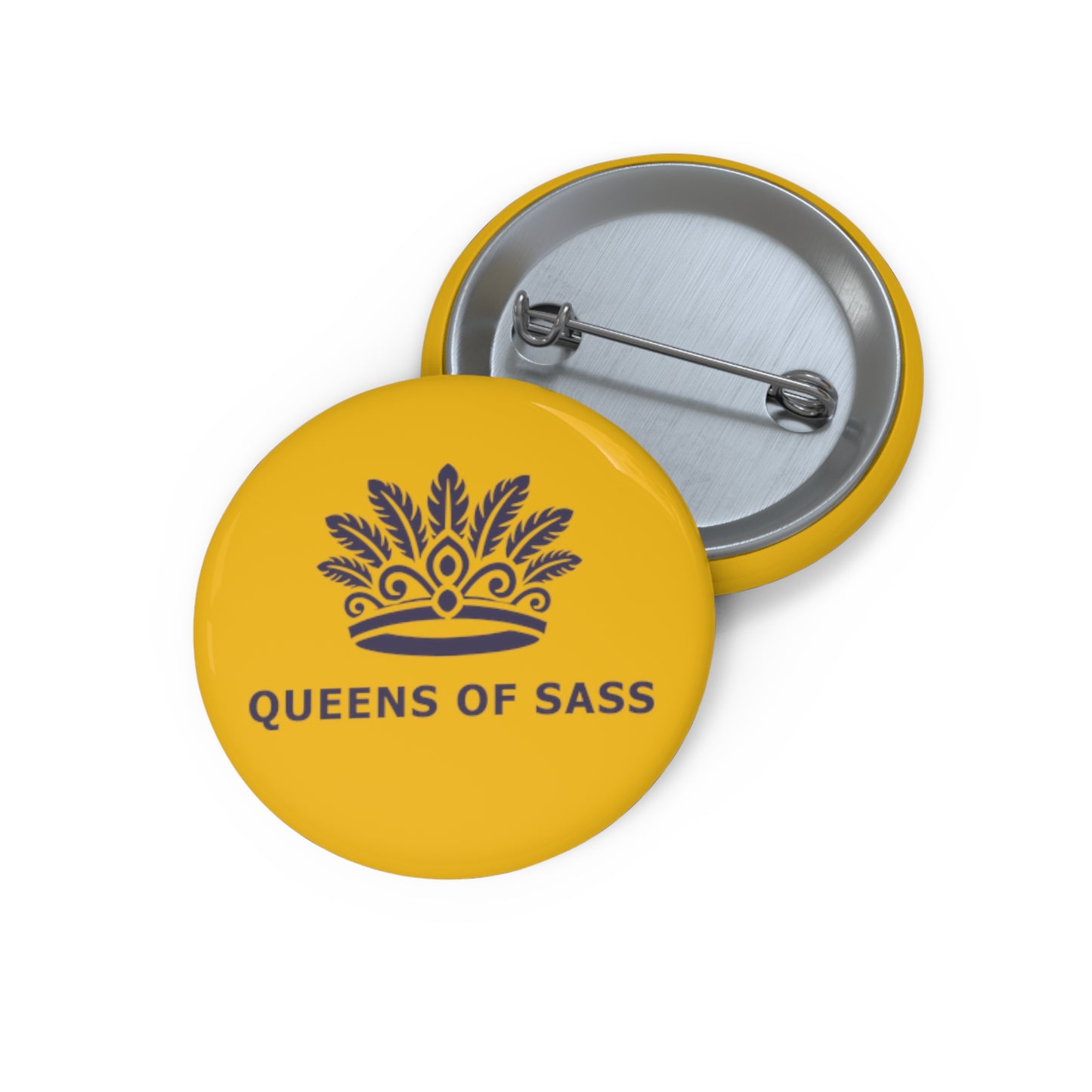 Custom Pin Buttons - Queens of Sass