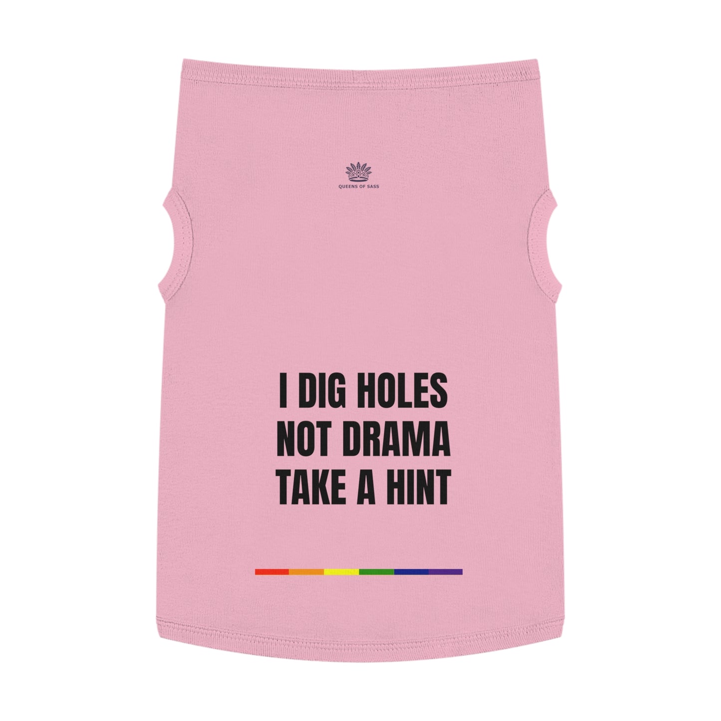Pet Tank Top - I dig holes
